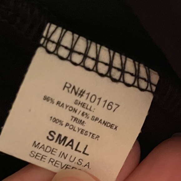 Black pebble and stone sz S cardigan with flowy scarf like trim - Picture 9 of 9